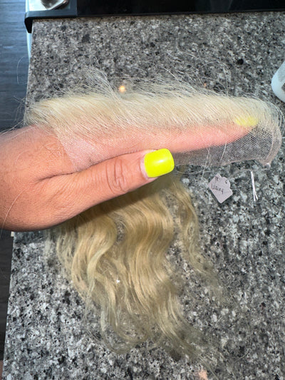 5x5 Blonde Wavy