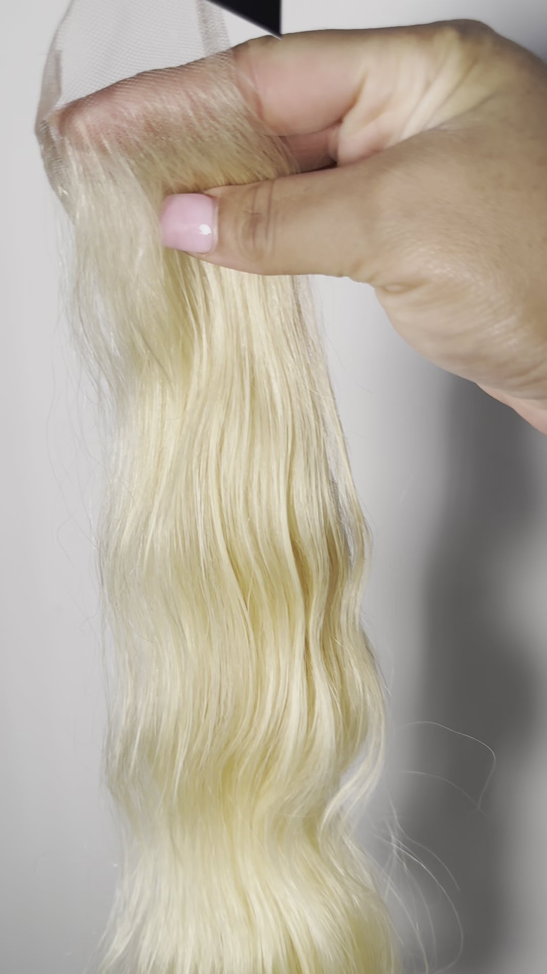 2x6 Blonde Wavy