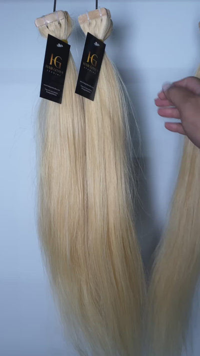 Blonde Straight Wig | Blonde Front Lace Wig | Hair Goals Studios