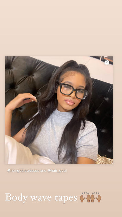 Body Wave Bundles | Cambodian Body Wave Tape | Hair Goals Studios